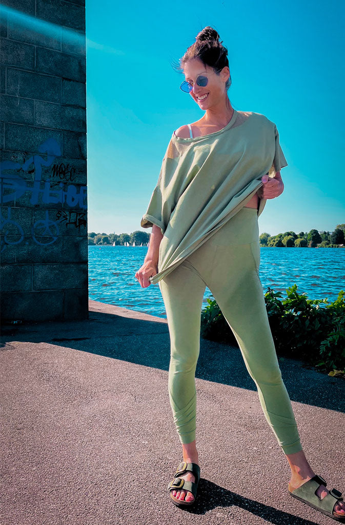 Aka Oversized T-Shirt - Sage